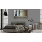 Kép - Rajzoló kisgyerekek (kék)