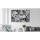 Kép - Fekete-fehér művészi kollázs