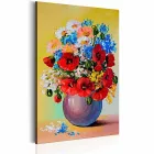 Kép - Mezei virágcsokor vázában