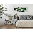 Kép - Fénylő kövek (zöld, keskeny 1 darabban)