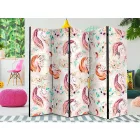 Paraván - Egyszarvúk és virágok 2