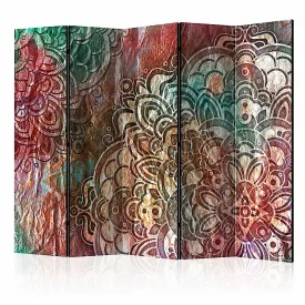 Paraván - Mandala: Rezes díszek II