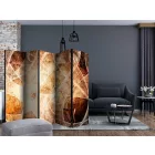 Paraván - Barna hullámos minták II