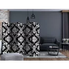 Paraván - Elegáns fekete-fehér dísz II