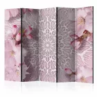 Paraván - Rózsaszín pasztell Mandala II