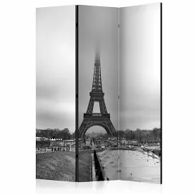Paraván - Eiffel torony a ködben