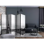 Paraván - Eiffel torony a ködben II