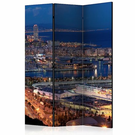 Paraván - Megvilágított Barcelona