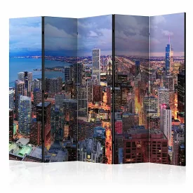 Paraván - Megvilágított Chicago II