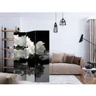 Paraván - Kövek, víz és és orchideák