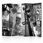 Paraván - Manhattan-i jelzőtáblák II