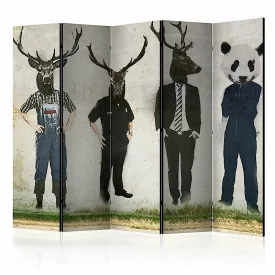 Paraván - Állatfejek embertesttel II