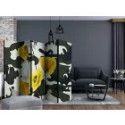 Paraván - Sárga virágszirmok II