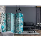 Paraván - Tavaszi kék virágok II