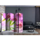 Paraván - Lila orchideák II