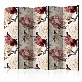 Paraván - Vegyes virágok II