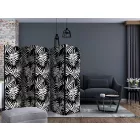 Paraván - Fekete-fehér dzsungellevelek II