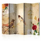 Paraván - Madarak, virágok és írások II