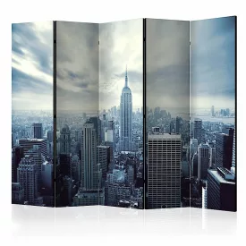 Paraván - Kék New York II