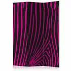 Paraván - Lila zebra minta