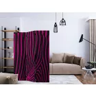 Paraván - Lila zebra minta