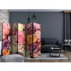 Paraván - Pasztell rózsák II