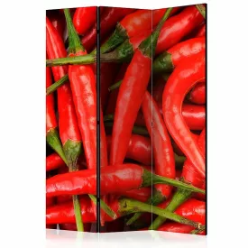 Paraván - Chili paprikák