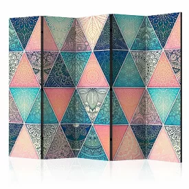 Paraván - Keleti mintás háromszögek II