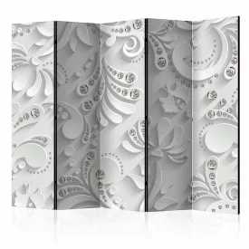 Paraván - Virágok kristályokkal II