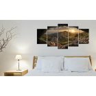 Kép - Naplemente a hegyek mögött