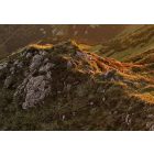 Kép - Naplemente a hegyek mögött