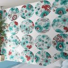 Fotótapéta - Türkiz mezők - körökben