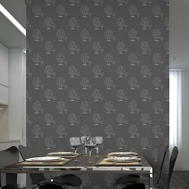 Fotótapéta - Szürke faminták