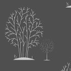 Fotótapéta - Szürke faminták