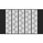 Fotótapéta -  Szürke virágos minta