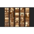 Fotótapéta - New York kollázs (szépia)