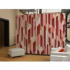 Fotótapéta - Piros-rózsaszín négyszögek