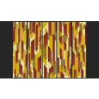 Fotótapéta - Piros-sárga négyszögek