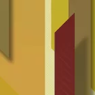 Fotótapéta - Piros-sárga négyszögek