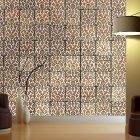 Fotótapéta - Vöröses virágminták