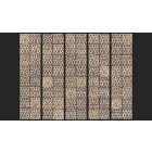 Fotótapéta - Vöröses virágminták