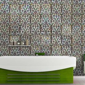 Fotótapéta - Színes virágminták