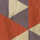 Fotótapéta - Színes háromszög minták