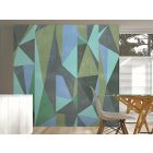 Fotótapéta - Szürkés háromszögek