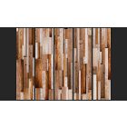 Fotótapéta - Barna fa deszkák