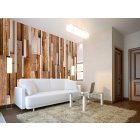 Fotótapéta - Barna fa deszkák