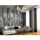 Fotótapéta - Szürke fa deszkák