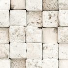 Fotótapéta - Fehér kőmozaikos háttér