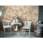 Fotótapéta - Fa négyzetek