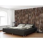 Fotótapéta - Sötét fa minta